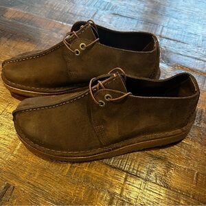 Clarks Desert Trek Dark Brown Chukka Boots